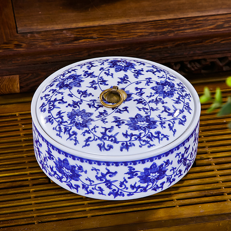陶瓷普洱茶饼茶叶罐储存罐