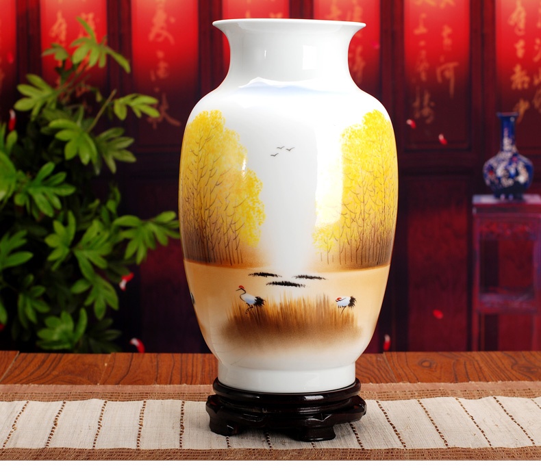 景德镇陶瓷花瓶（秋韵）