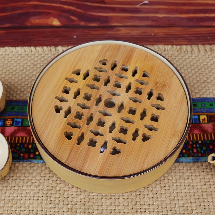 景德镇陶瓷带茶盘便携旅行茶具套装-茶盘